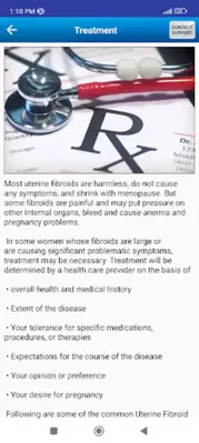 Diet & Help for Uterine Fibroids android App screenshot 9