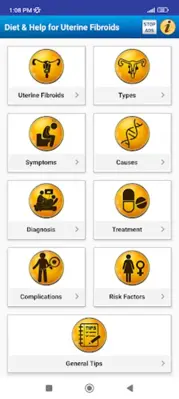 Diet & Help for Uterine Fibroids android App screenshot 15
