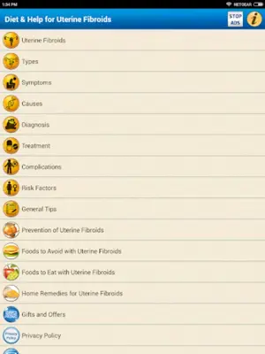 Diet & Help for Uterine Fibroids android App screenshot 4